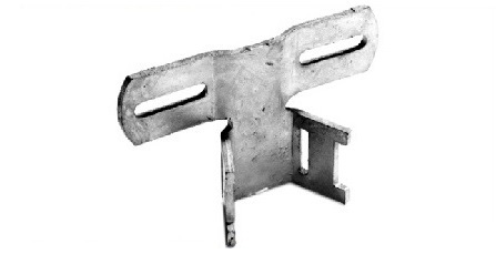 Bandschelle T-Form aus feuerverzinktem Stahl